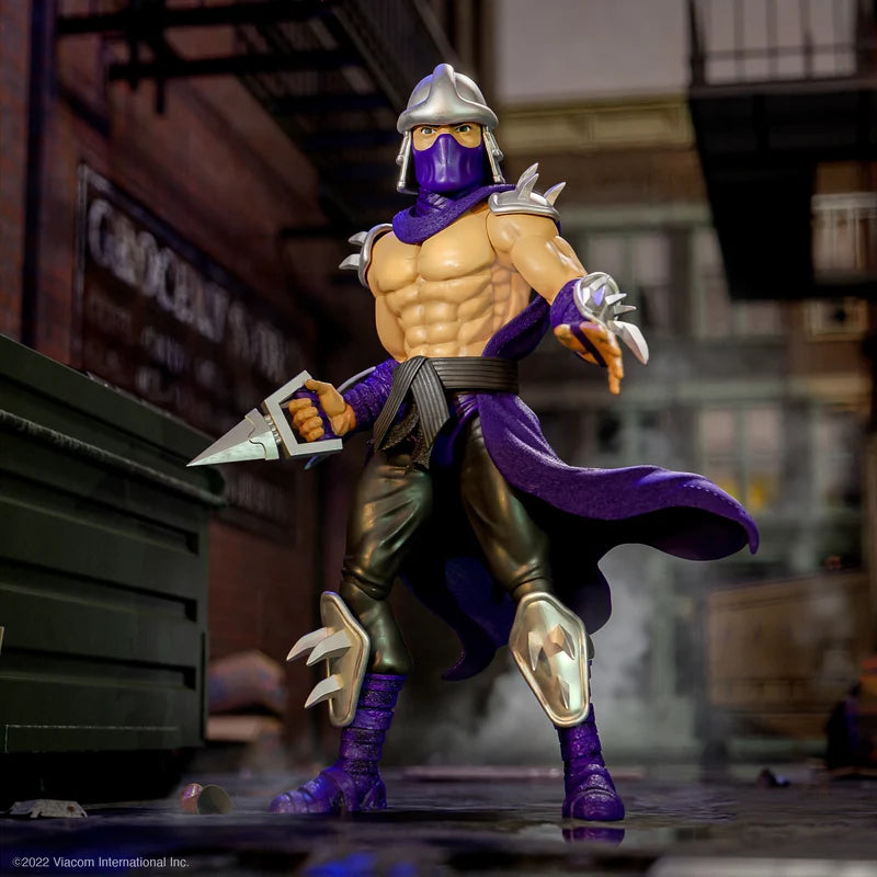 Teenage Mutant Ninja Turtles ULTIMATES! Wave 8 Shredder (Silver Armor)