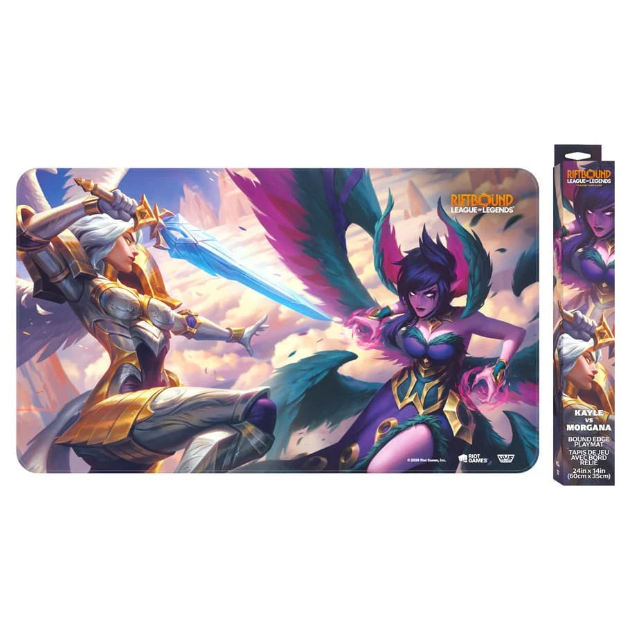 Riftbound TCG: League of Legends: Vendetta Playmat - Kayle vs Morgana