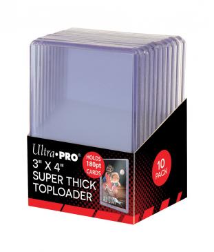 Ultra Pro - Super Thick Toploader 10ct - 180pt