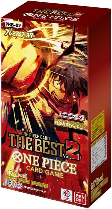 One Piece Card Game - PRB02 - The Best Vol 2 - Premium Japanese Booster Box
