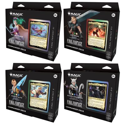 MTG: Final Fantasy: Commander Decks