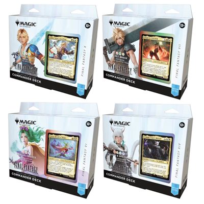 MTG: Final Fantasy: Collector Commander Decks