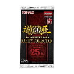 yugioh card rarity collection YUGIOH - 25TH ANNIVERSARY RARITY COLLECTION BOOSTER PACK