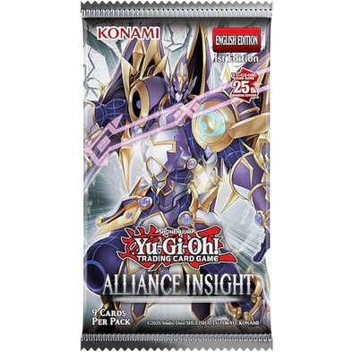 Yugioh - Alliance Insight Booster Pack - 1st Edition