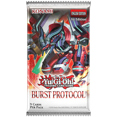 Yugioh - Burst Protocol Booster Pack - 1st Edition