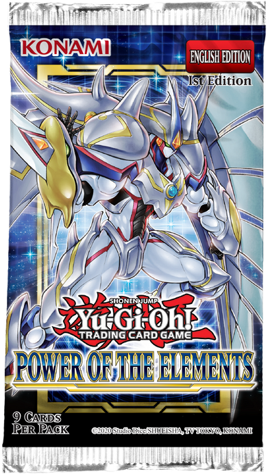 elemental energy booster box YUGIOH - POWER OF THE ELEMENTS BOOSTER PACK
