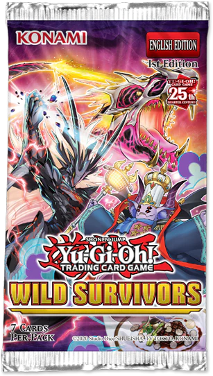 YUGIOH - WILD SURVIVORS BOOSTER PACK YUGIOH - WILD SURVIVORS BOOSTER PACK