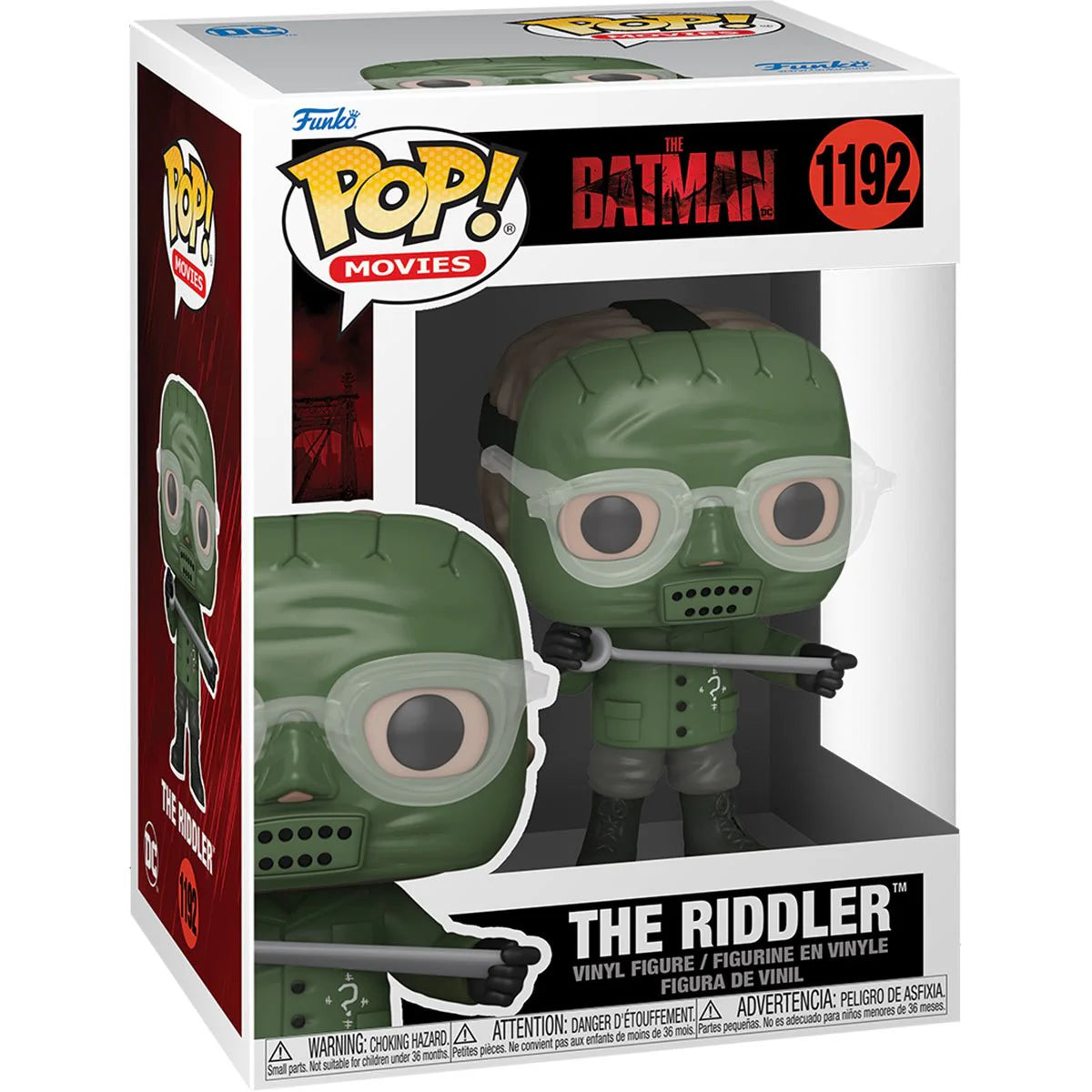 Pop! Movies: DC The Batman (2022) The Riddler Vinyl Figure