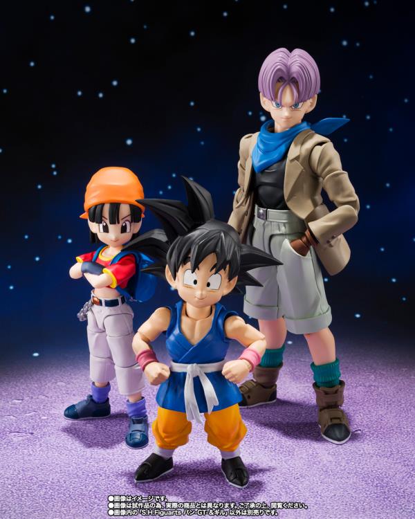 S.H.Figuarts Dragon Ball GT: Pan - GT - & Gill (Premium Bandai Exclusive) Action Figure
