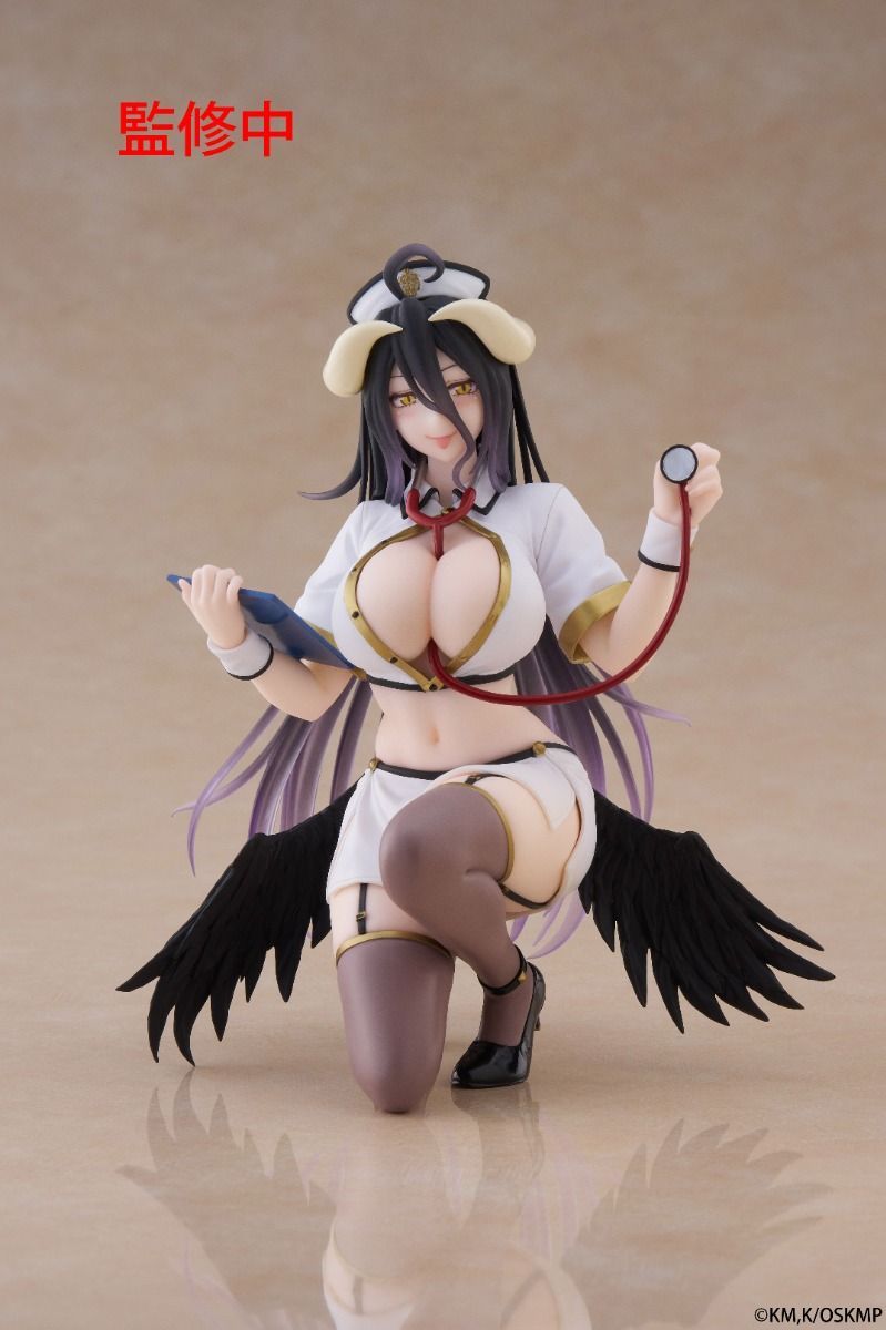 Albedo Nurse Ver. Desktop Cute Figure
