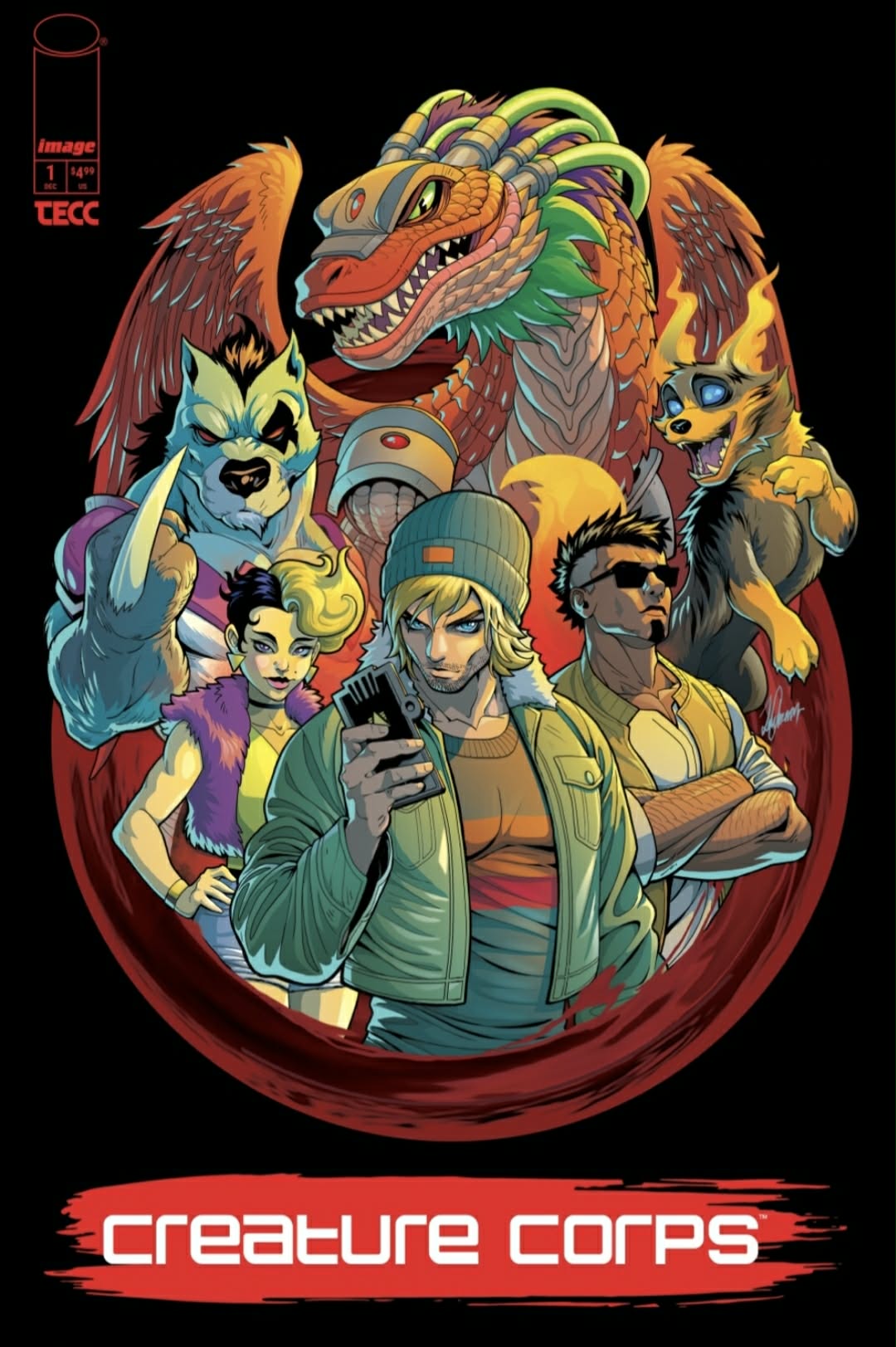 CREATURE CORPS #1 - EXCLUSIVE COVERS 2 BOOK BUNDLE - ITO & LEVI CLEEMAN LTD. 500 WITH ITO CARD (PRE-ORDER)