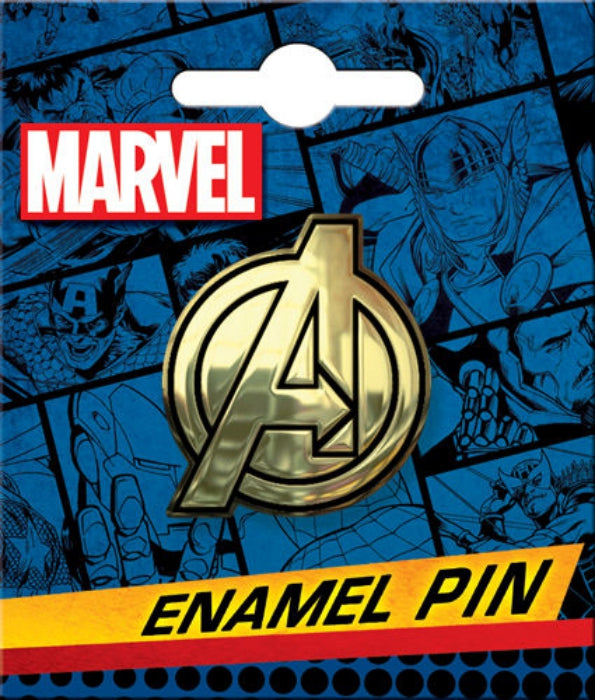 Marvel Avengers Logo Enamel Pin