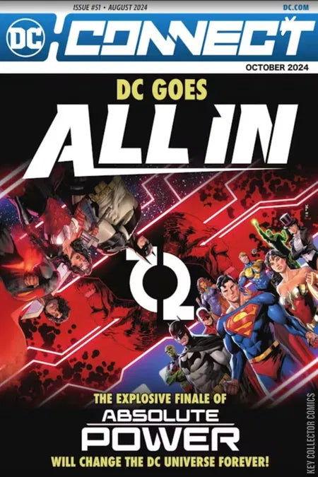 DC Connect #51 (2024) First Appearance of Absolute Trinity Batman Superman Wonder Woman