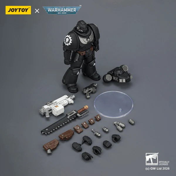 Iron Hands Intercessor with Bolt Rifle, Bolt Pistol and Chainsword