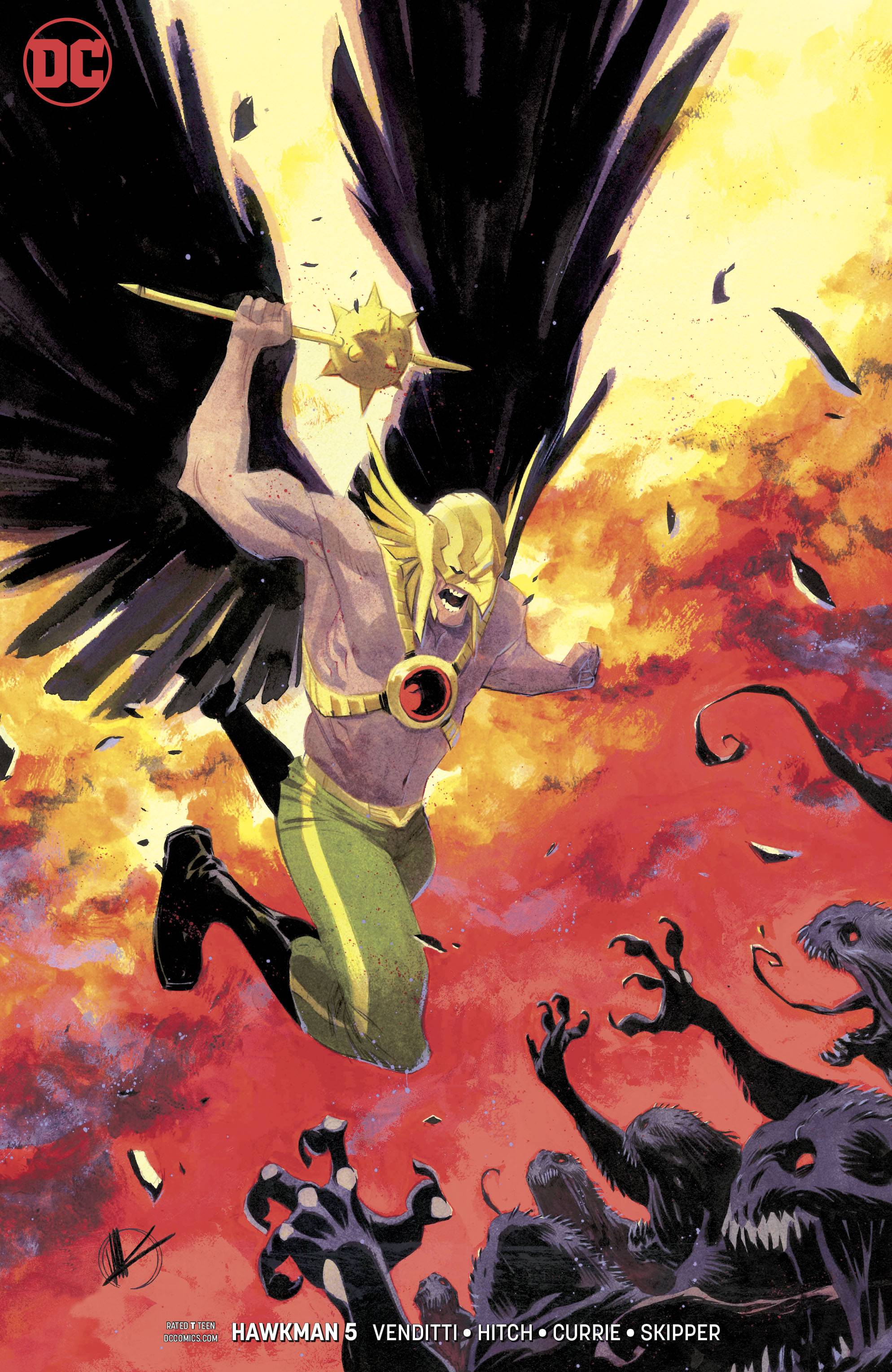 Hawkman #5 Variant Edition