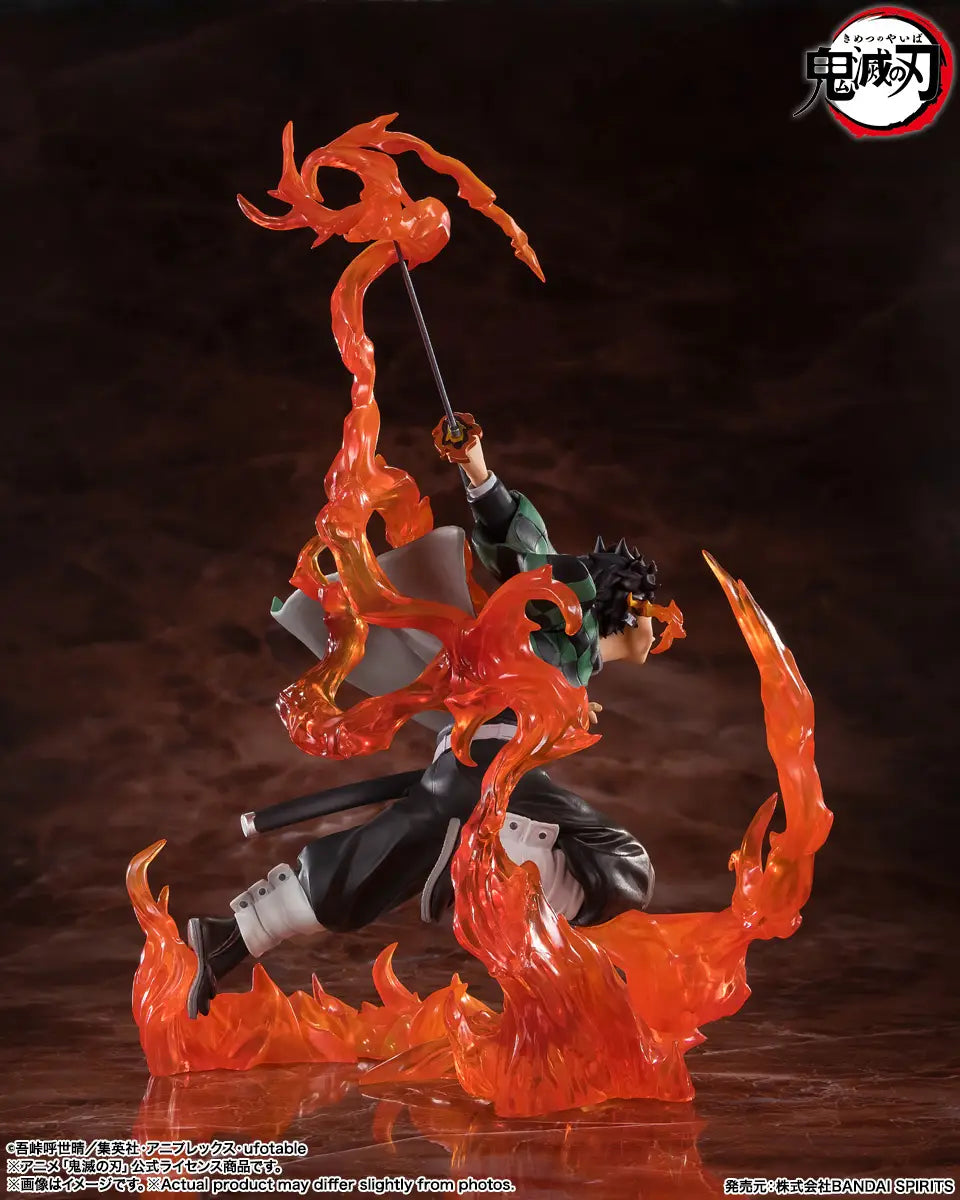 FiguartsZERO Tanjiro Kamado Rengoku Tsuba ver.
