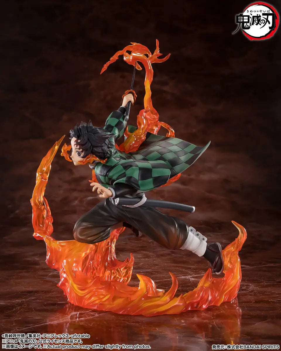 FiguartsZERO Tanjiro Kamado Rengoku Tsuba ver.