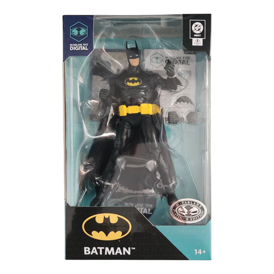 mcfarlane with digital collectible platinum batman: no man's land