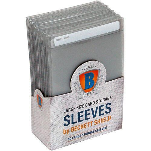 Beckett Shield: Standard Size Card Storage Sleeves 50CT