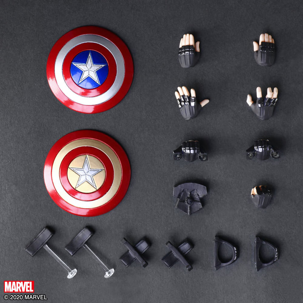 Variant Bring Arts - Marvel Universe Captain America Action Figure