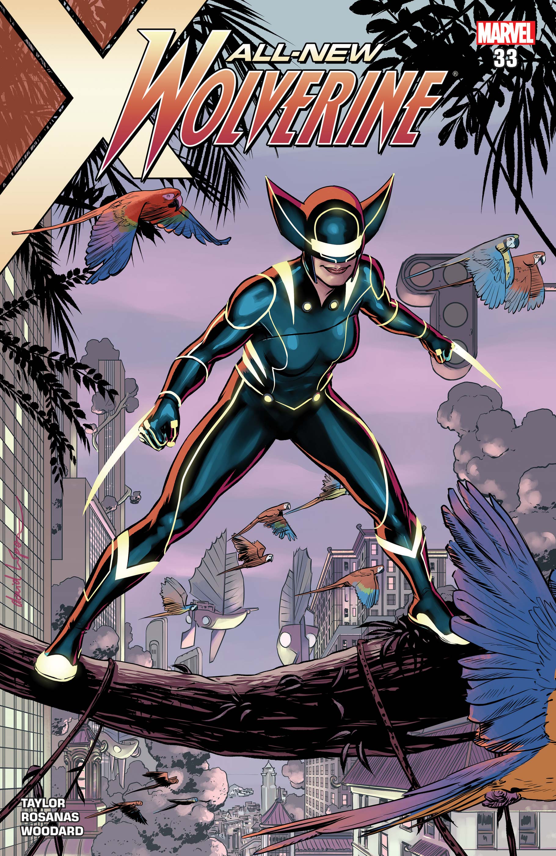 All-New Wolverine #33 David Lopez Cover