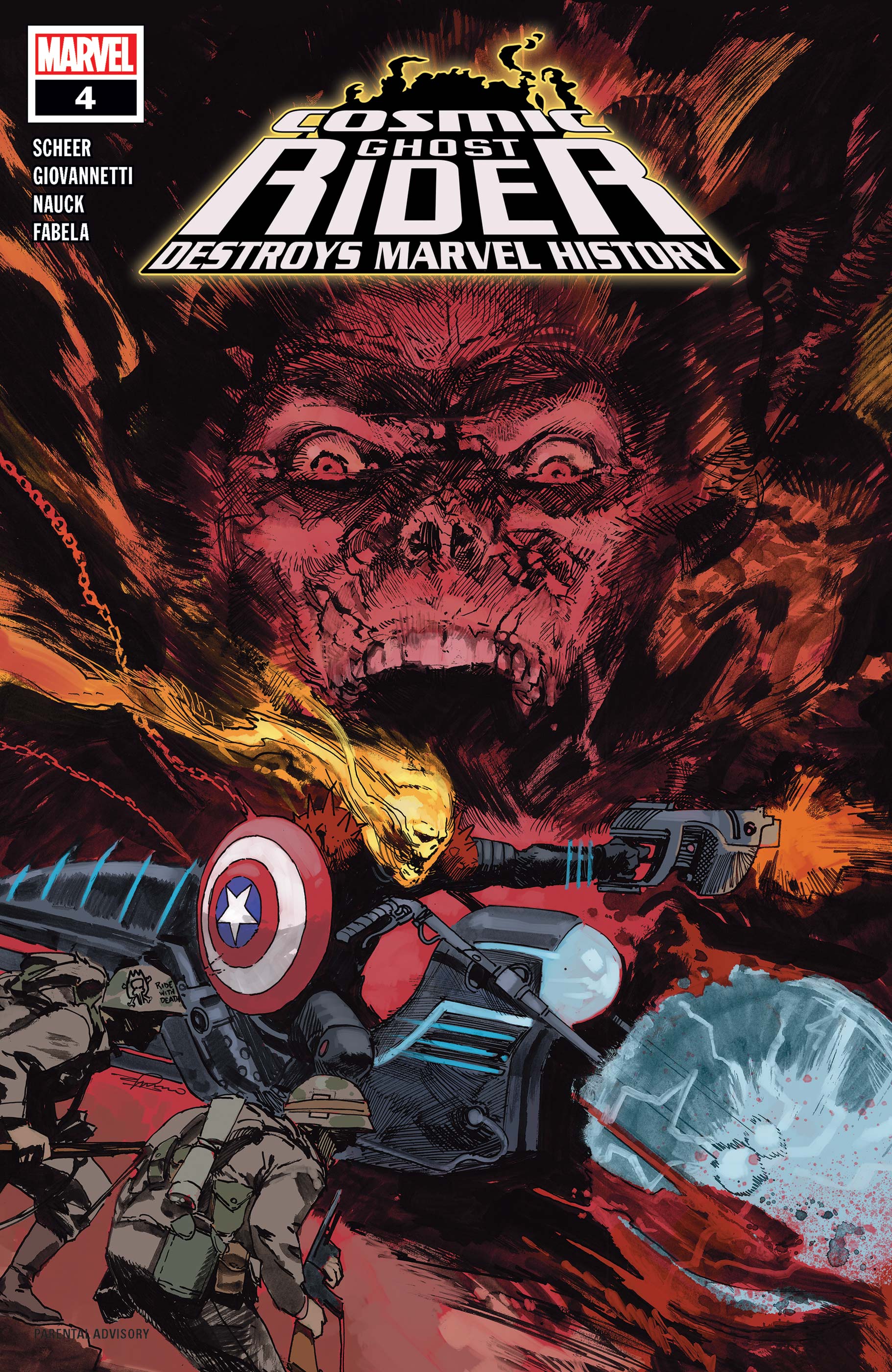 Cosmic Ghost Rider Destroys Marvel History #4 (Of 6)
