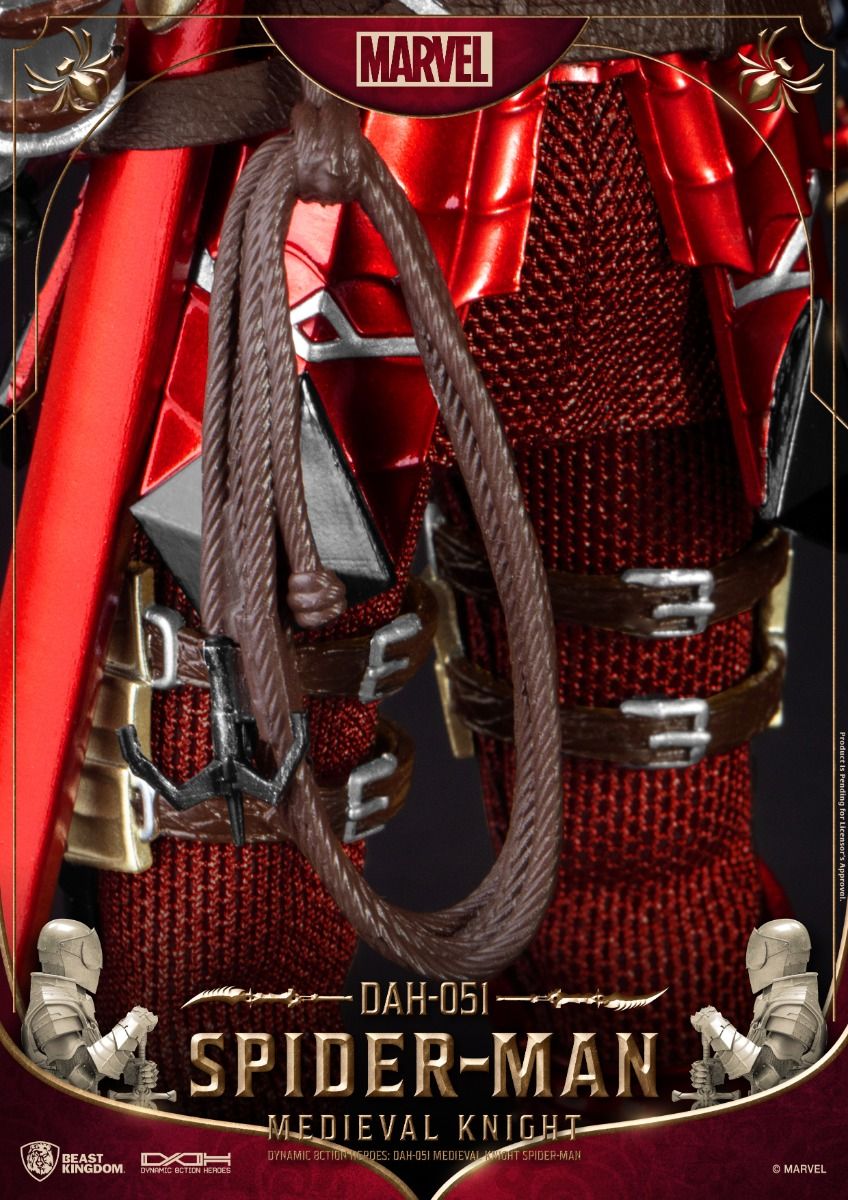 BEAST KINGDOM - MEDIEVAL KNIGHT SPIDER-MAN DAH-051