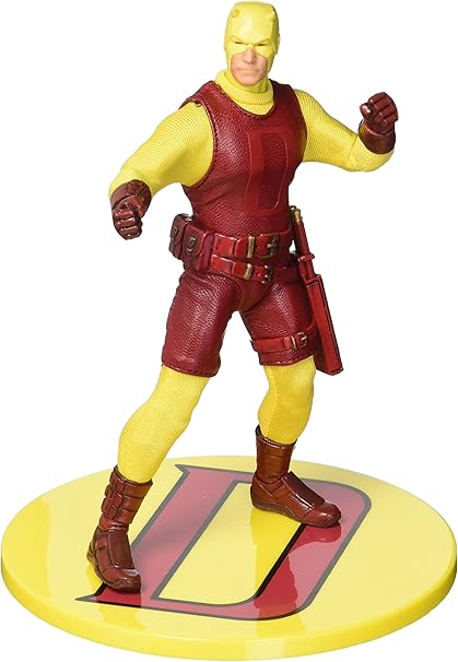 One 12 Collective Marvel Previews Exclusive Yellow Daredevil Action Figure