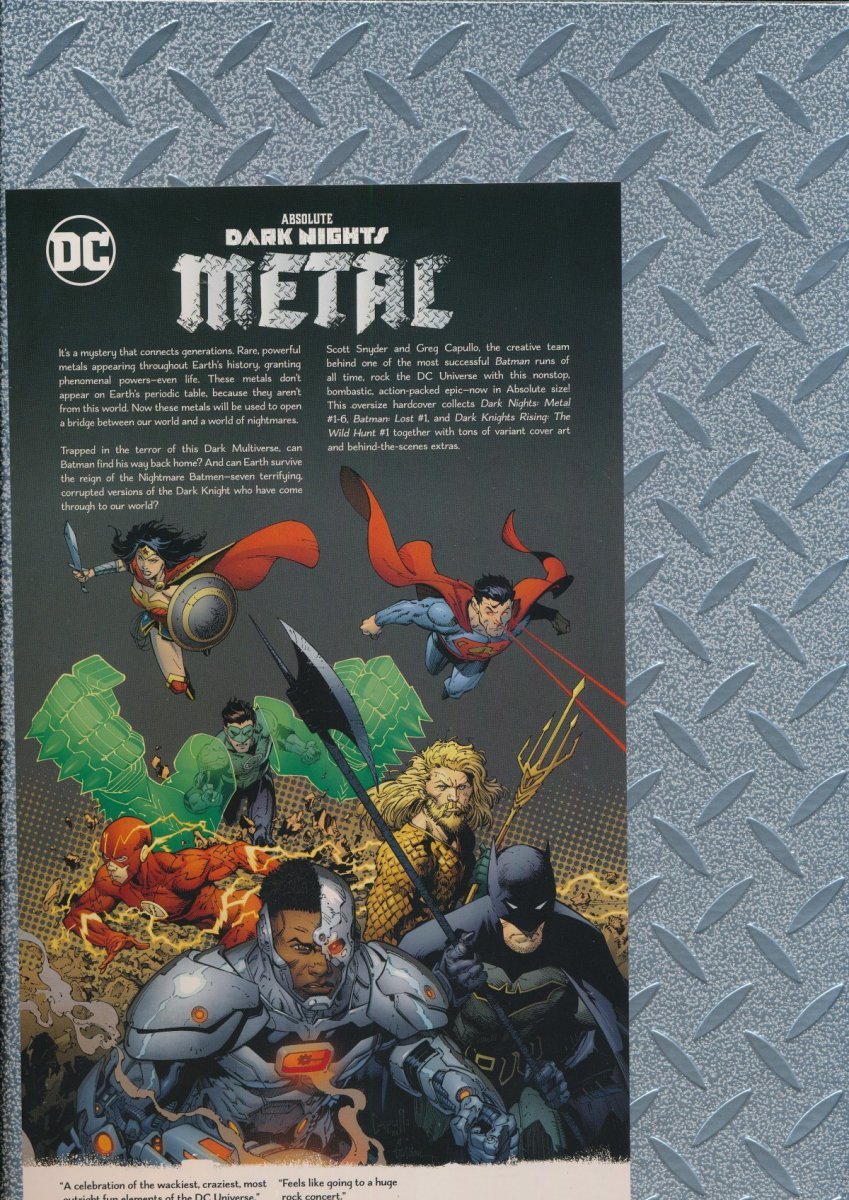 Absolute Dark Nights Metal Hardcover Slipcase
