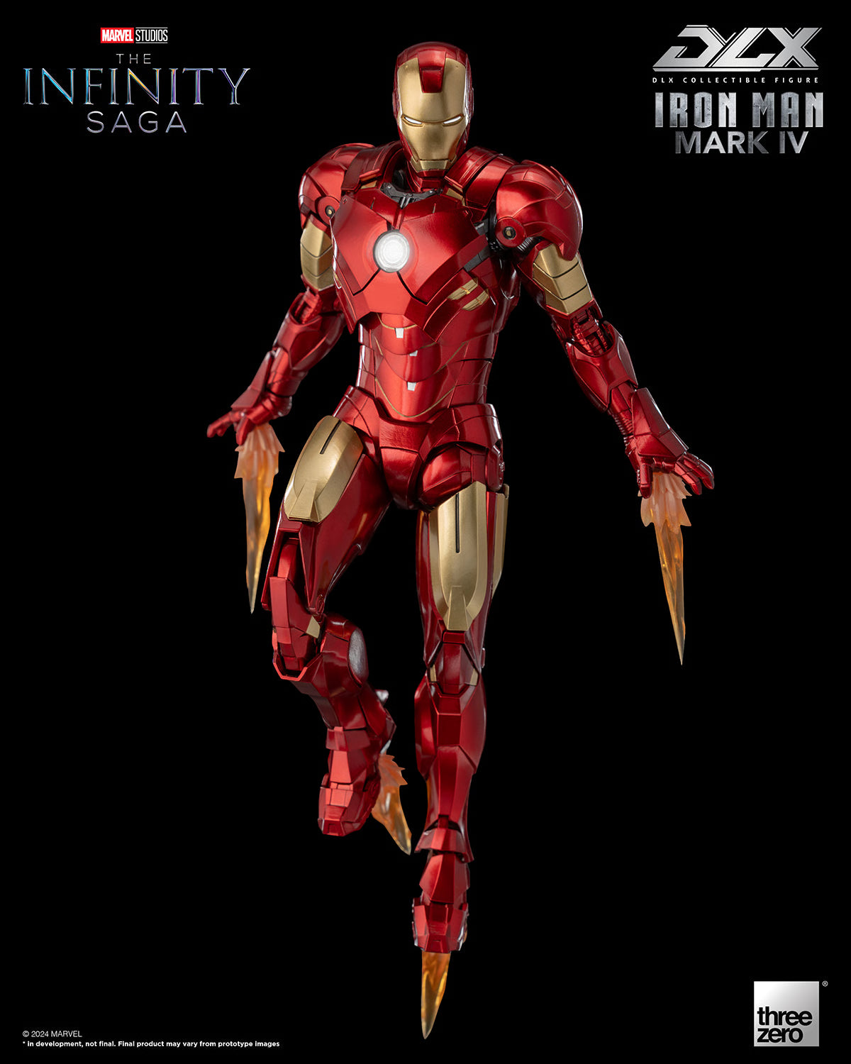 Marvel Infinity Saga Deluxe Iron Man Mk4 Action Figure