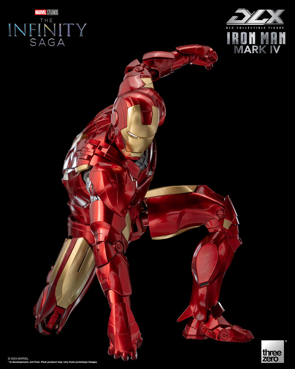 Marvel Infinity Saga Deluxe Iron Man Mk4 Action Figure