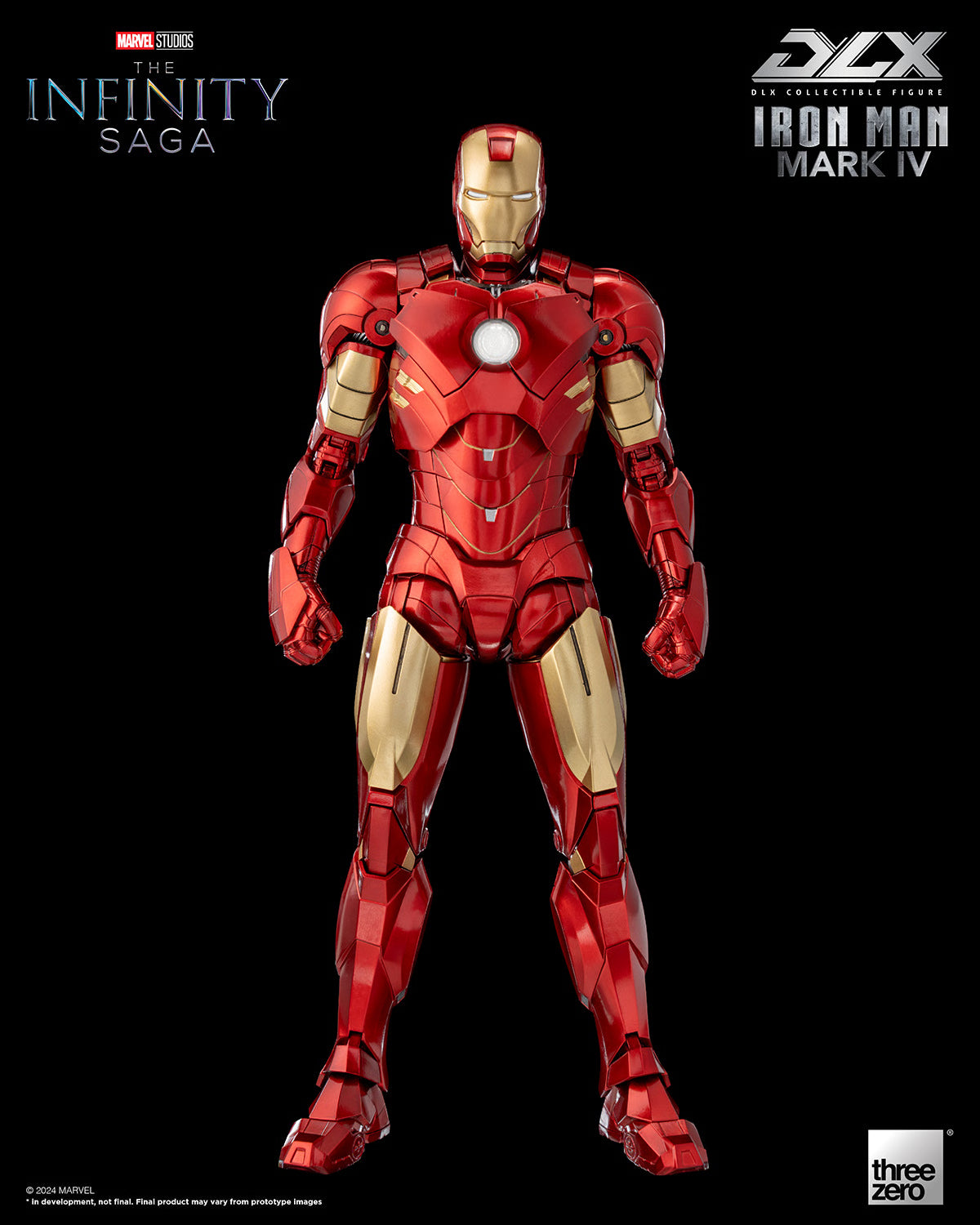 Marvel Infinity Saga Deluxe Iron Man Mk4 Action Figure