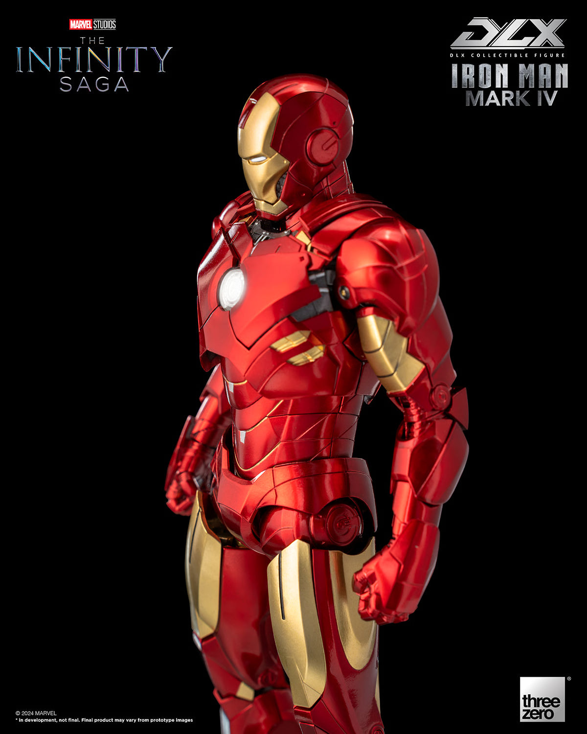 Marvel Infinity Saga Deluxe Iron Man Mk4 Action Figure
