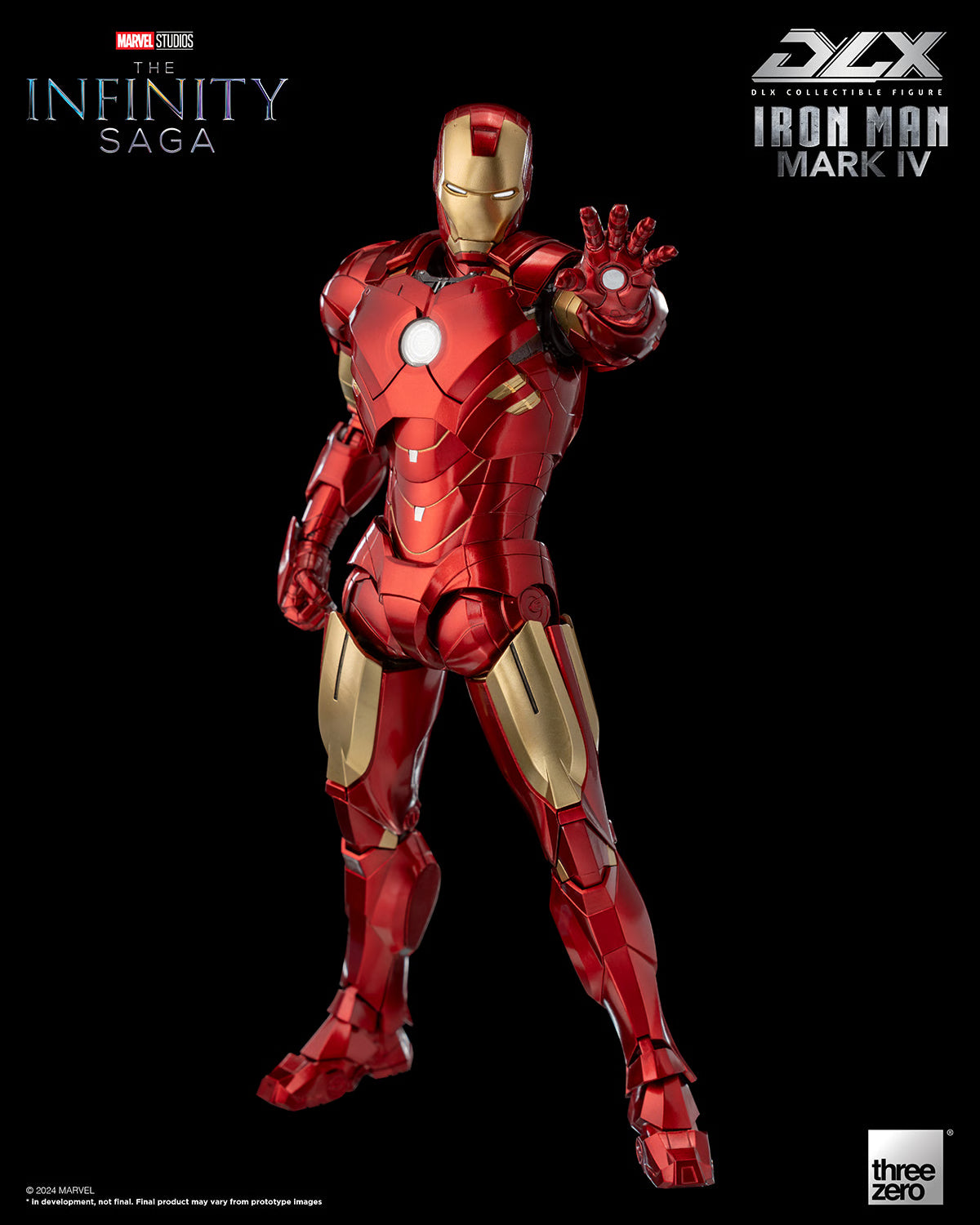 Marvel Infinity Saga Deluxe Iron Man Mk4 Action Figure