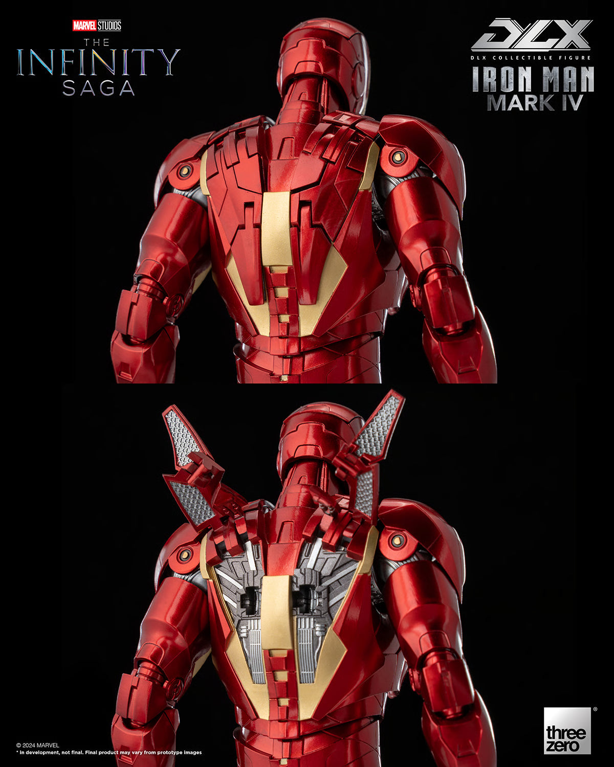 Marvel Infinity Saga Deluxe Iron Man Mk4 Action Figure
