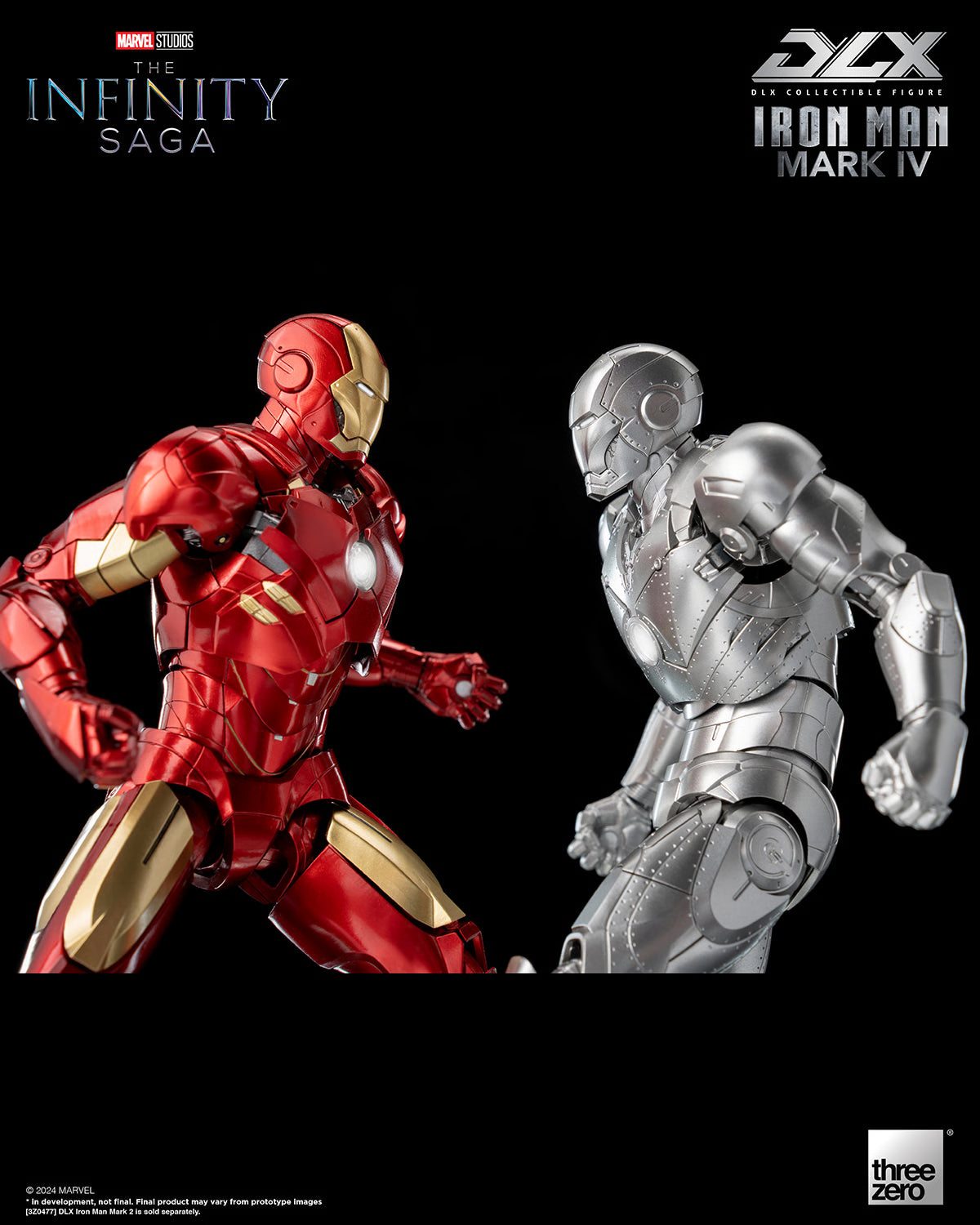 Marvel Infinity Saga Deluxe Iron Man Mk4 Action Figure