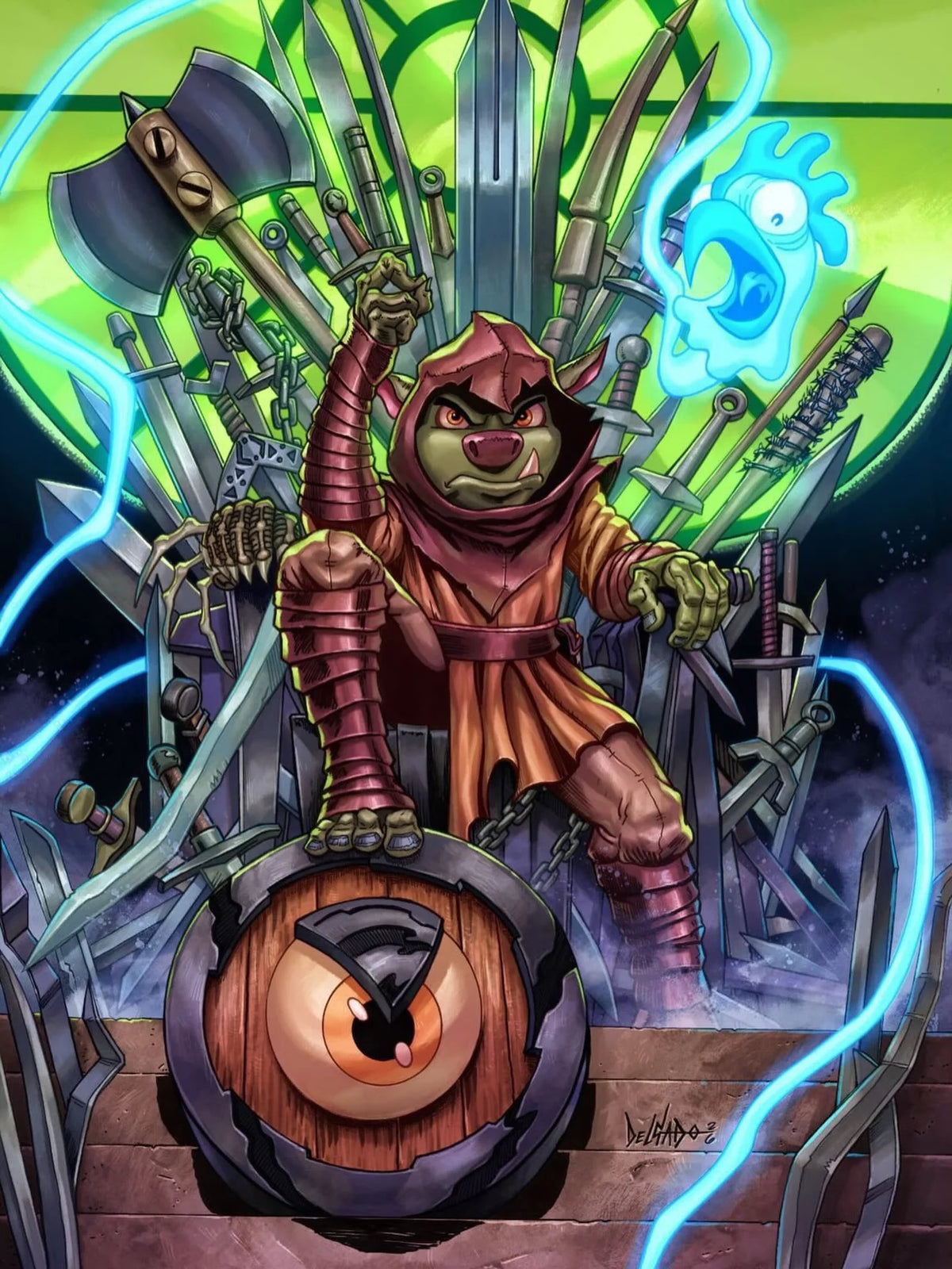 Dorc #7 Kevin Delgado "Dorc of Thrones" Limited Exclusive Virgin Variant