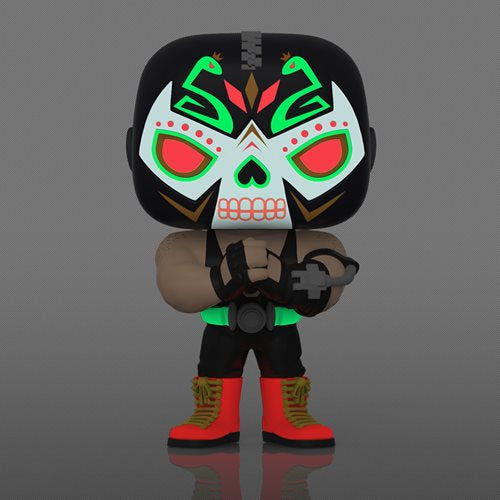 Pop! Heroes: DC Dia de Los Bane Entertainment Earth Exclusive Vinyl Figure