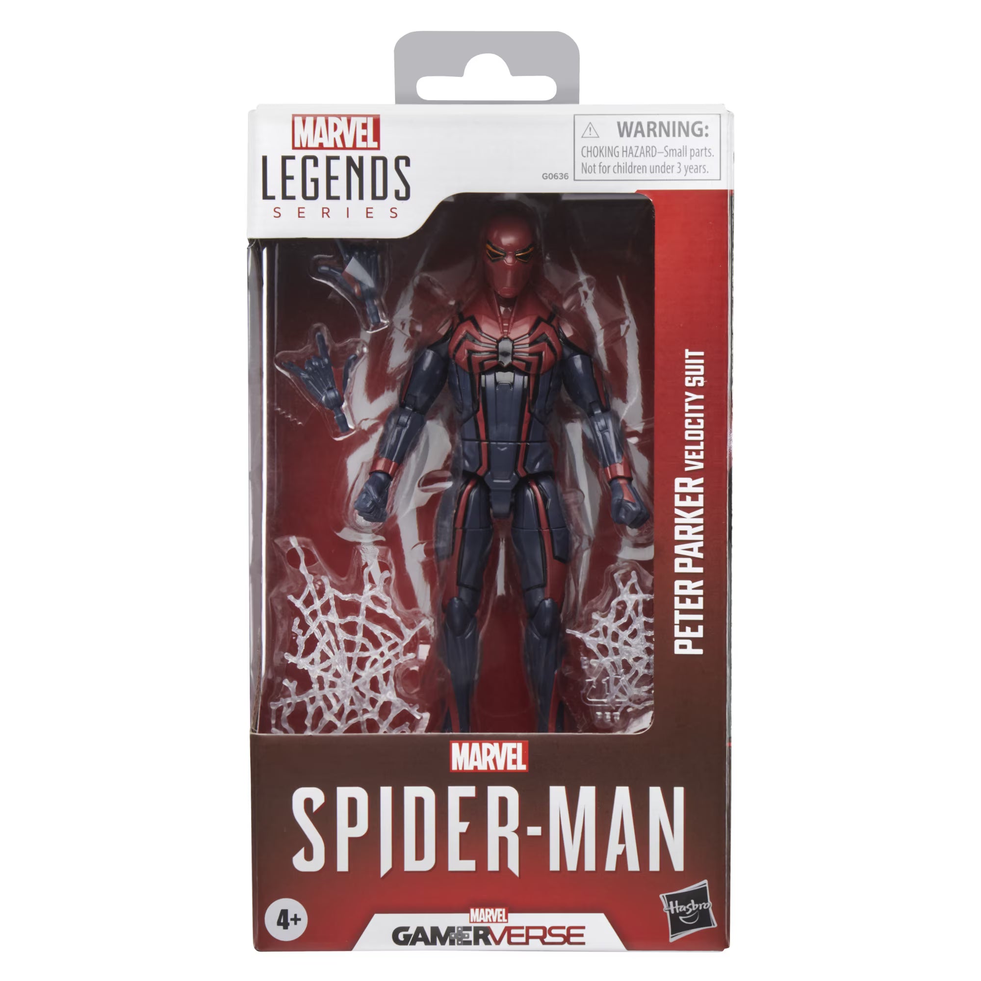 Marvel Legends Spider-Man GamerVerse: Peter Parker (Velocity Suit) Action Figure