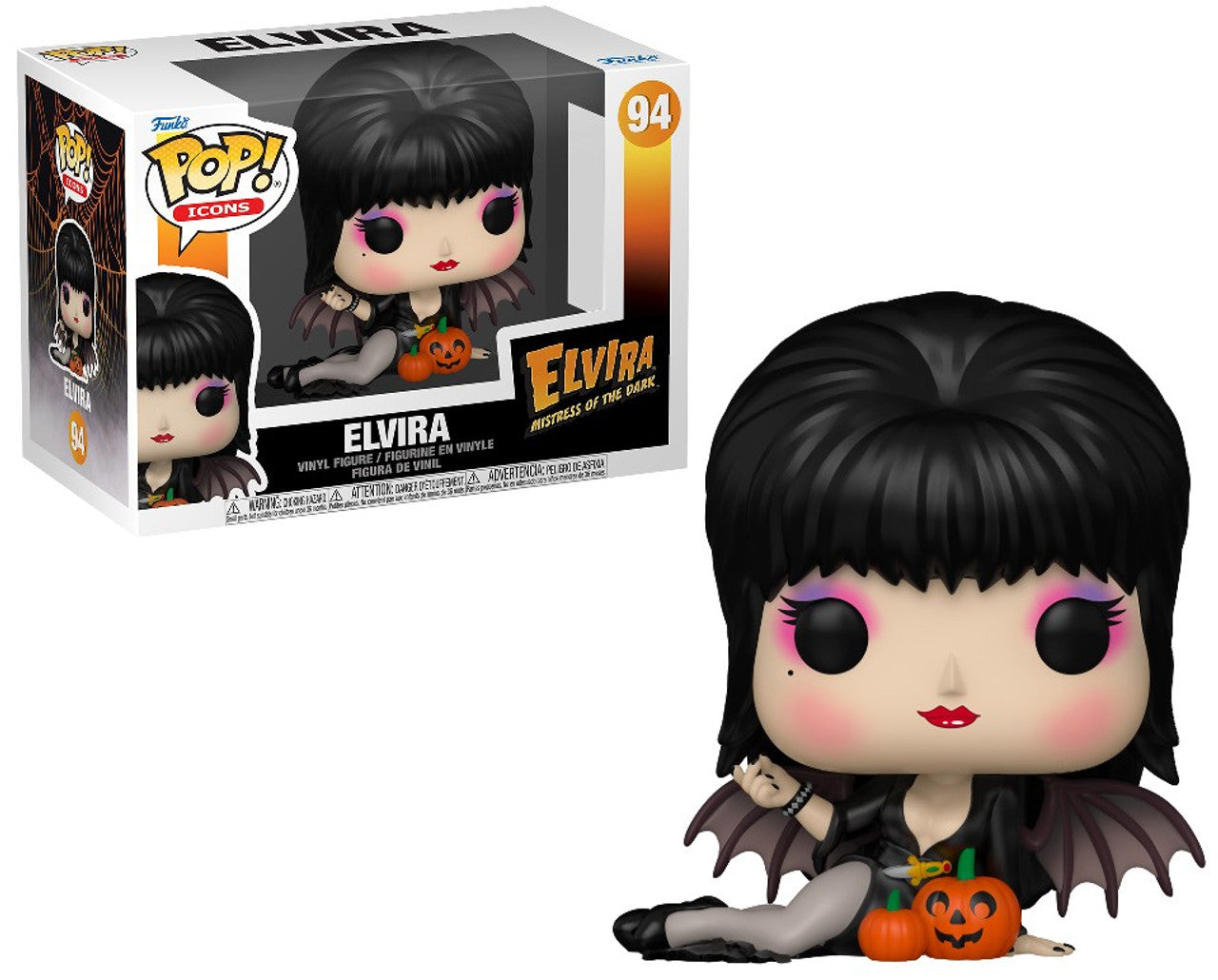 Pop Icons elvira Pumpkins