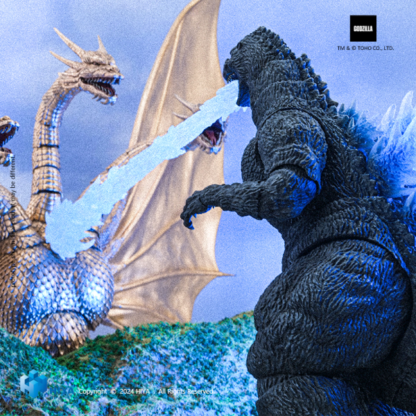 Godzilla vs Ghidorah - Heat Ray Godzilla (1991) Hokkaido Ver. - HIYA TOYS