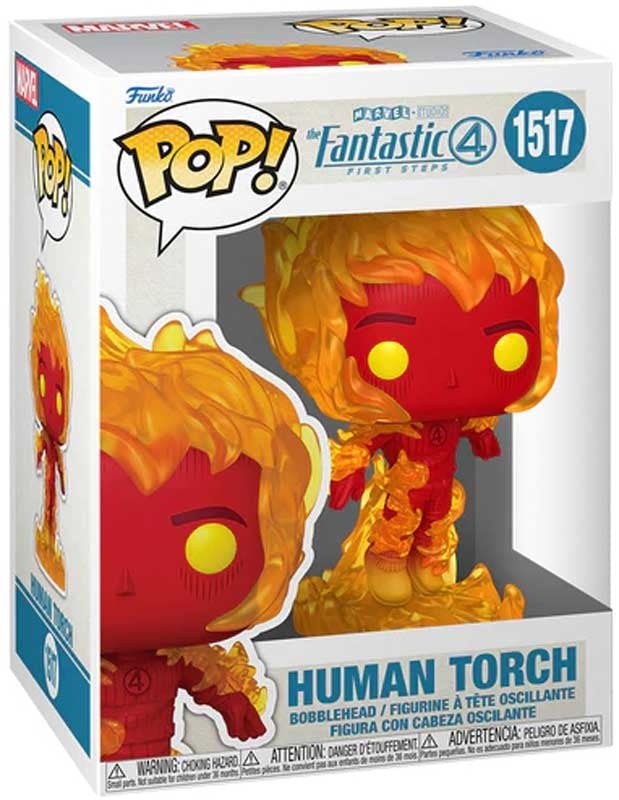 Pop Marvel Fantastic Four First Steps Human Torch