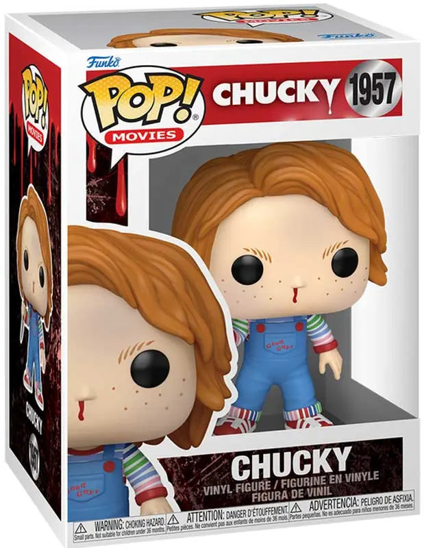 Pop! Movies: Chucky (Bloody Nose) Vinyl Figure