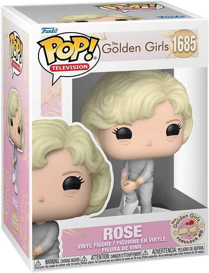 Pop! TV: Golden Girls 40th Anniversary Rose Vinyl Figure