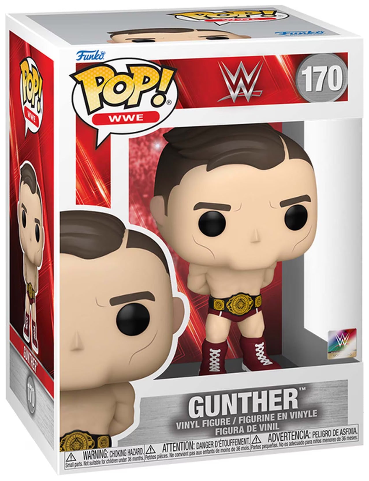 Pop! WWE: Gunther Vinyl Figure