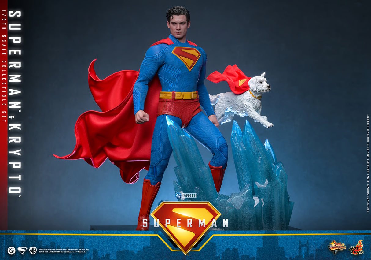 Superman™ & Krypto™ Sixth Scale Figure Set
