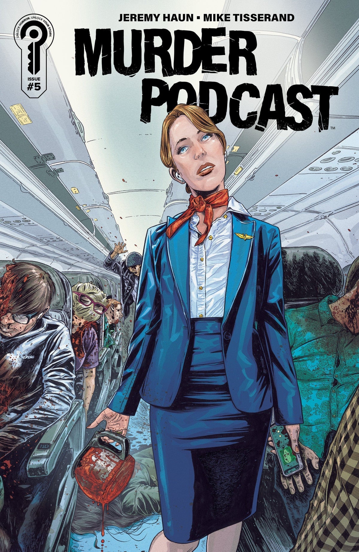 Murder Podcast #5 Cover B Mike Tisserand Connected
