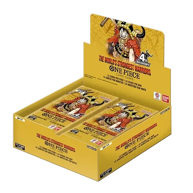 One Piece Card Game - OP17 - The World's Strongest Warriors Booster Box (Pre-Order) (LIMIT 1 PER ADDRESS)