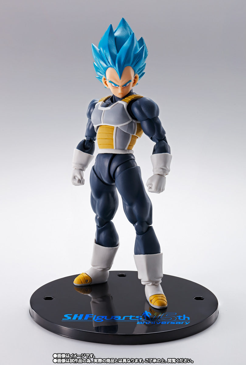 S.H.Figuarts SUPER SAIYAN GOD SUPER SAIYAN VEGETA -SUPER- -S.H.Figuarts 15th anniversary Ver.-