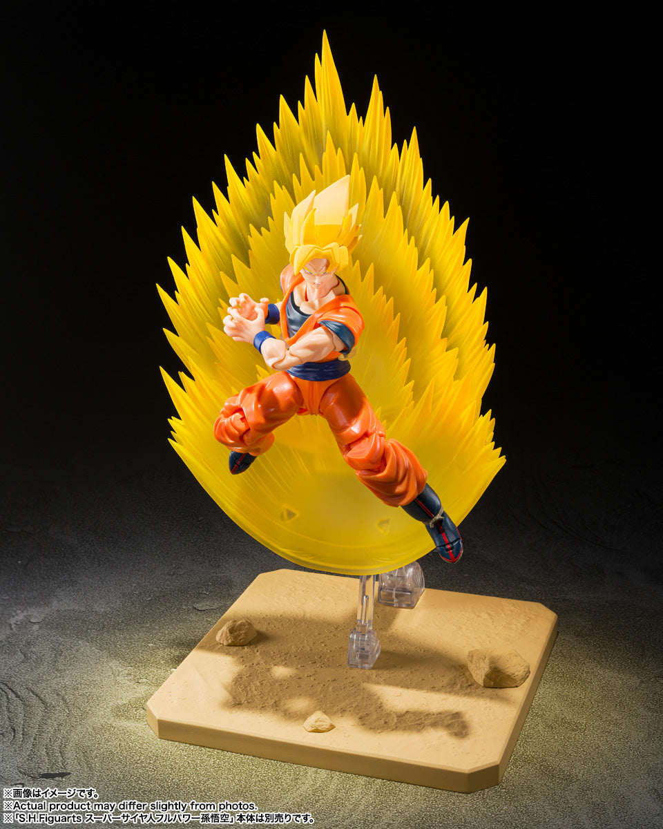 S.H.Figuarts Dragon Ball Z: Super Saiyan Son Goku's Effect Parts Set - Teleport Kamehameha - Action Figure